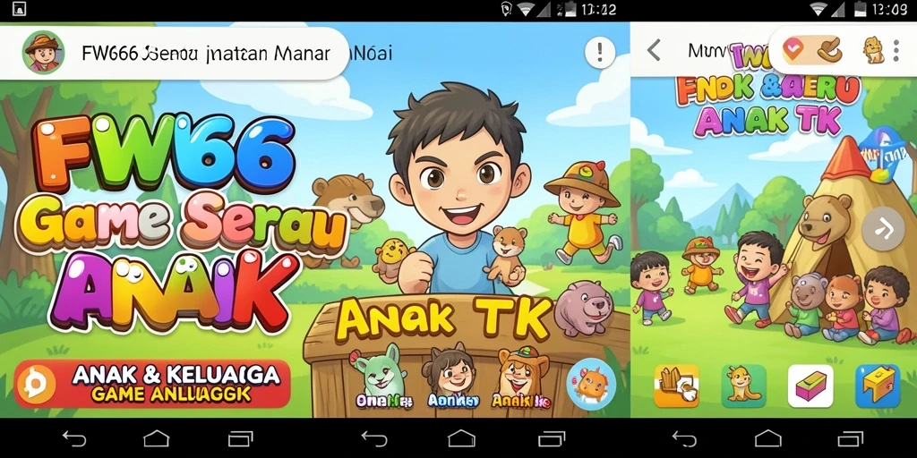 Antarmuka menarik dan fungsi edukatif FW66 yang mengasyikkan.