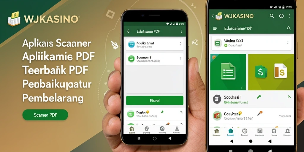 Tampilan antarmuka WJKASINO yang intuitif dan fungsional untuk Scanner PDF.